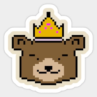 Attire's Animal Elegance Bear Sticker